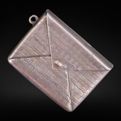 Lot 1175 - A mid 20th Century Sterling white metal fob...
