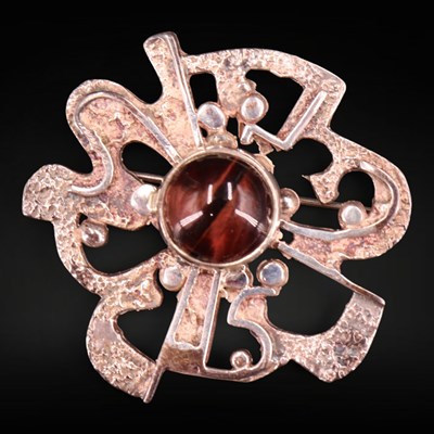 Lot 1235 - A 1970s Scottish Ola Gorie of Orkney Modernist...