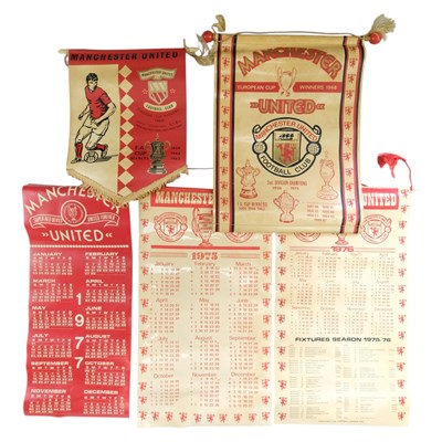 Lot 600 - Five Manchester United Football Club...