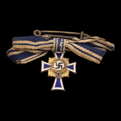 Lot 174 - A German Third Reich Mother's Cross miniature