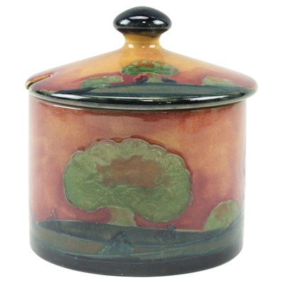 Lot 948 - A 1940s / 1950s Moorcroft "Eventide" sugar or...