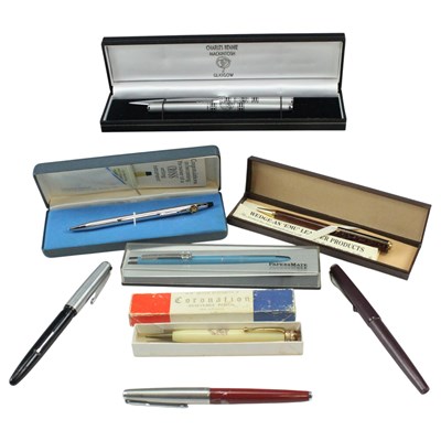 Lot 490 - A vintage Platignum "Varsity", a Parker and...