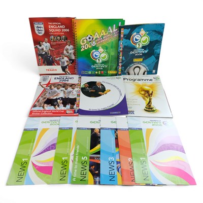 Lot 618 - 2006 World Cup sticker albums, trading cards...