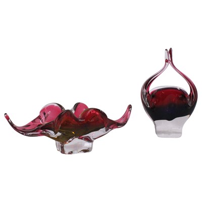 Lot 1035 - Two Josef Hospodka for Chribska studio art...