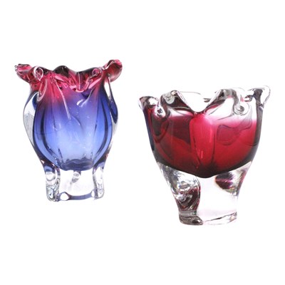 Lot 1038 - Two Josef Hospodka for Chribska studio art...