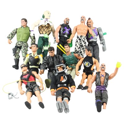 Lot 783 - A group of Hasbro Action Man and other action...
