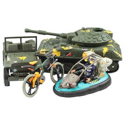 Lot 785 - A group of Hasbro Action Man vehicles etc,...