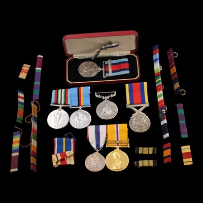 Lot 41 - British military commemorative and other...