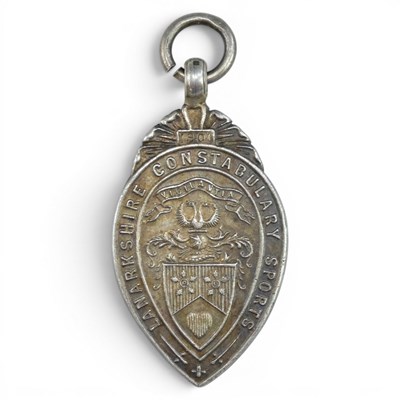 Lot 635 - A 1901 silver Lanarkshire...