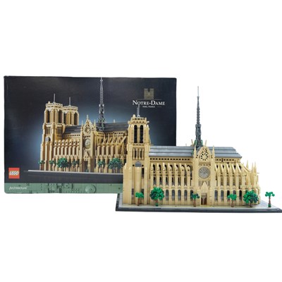 Lot 706 - A LEGO Architecture 21061 Notre Dame Cathedral...
