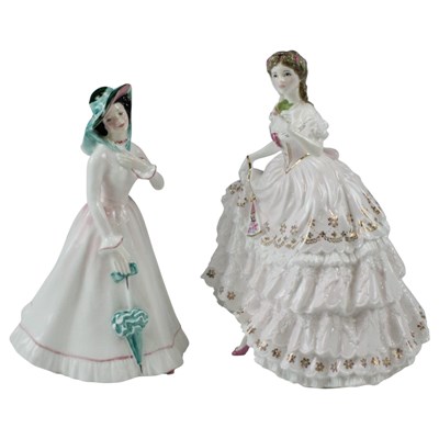 Lot 1003 - A Royal Doulton "Julia" and Royal Worcester...