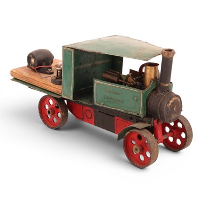 Lot 701 - A live steam scale model Foden steam...