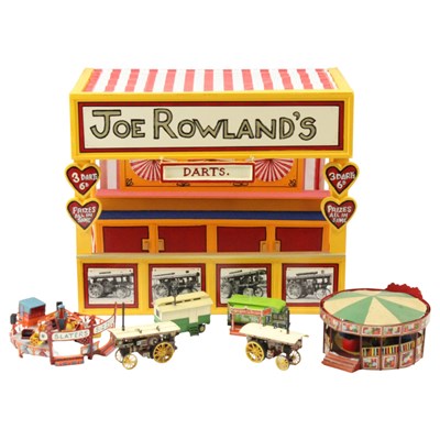 Lot 705 - A large collection of model fairground...