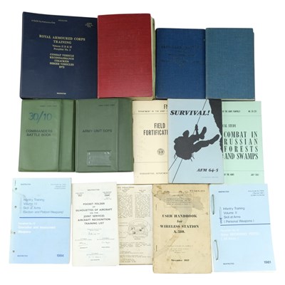 Lot 302 - A group of post-War US and British military...