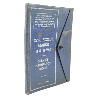 Lot 303 - A 1942 British Army Daimler Mk II Scout Car...