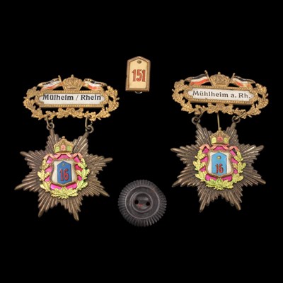 Lot 188 - Two Imperial German 16th Regiment veterans'...