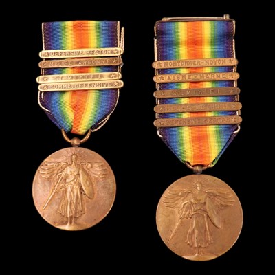 Lot 46 - Two Great War US Victory medals