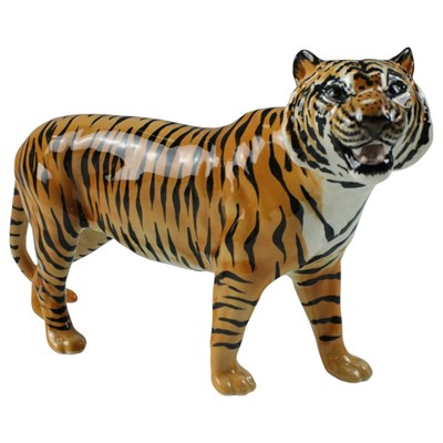 Lot 1022 - A Beswick tiger, model 2096, 30 cm