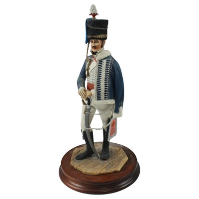 Lot 1009 - A Border Fine Arts Napoleonic officer of the...