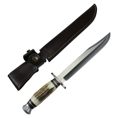 Lot 559 - A Linder 440 Toothpick knife, blade length 21 cm