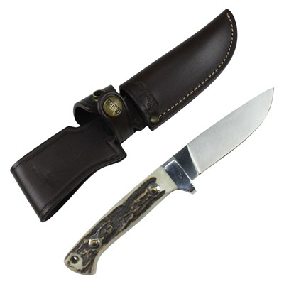 Lot 562 - A Linden 440 sporting knife, blade length 10.5 cm