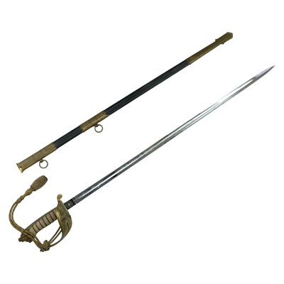 Lot 241 - A George V Royal Navy officer's sword