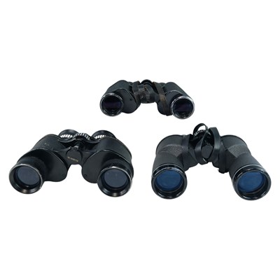 Lot 650 - Zeiss Jenoptem 8x30, Grampian Rover 7x35 and...