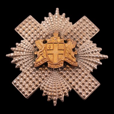 Lot 102 - A Great War Scottish Company City of London...