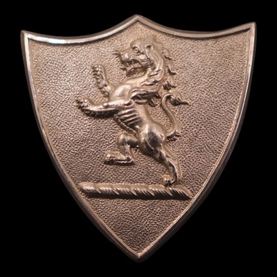 Lot 104 - A Lanarkshire Rifle Volunteers sporran badge,...