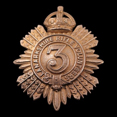 Lot 109 - An Edwardian 3rd Lanarkshire Rifle Volunteers...