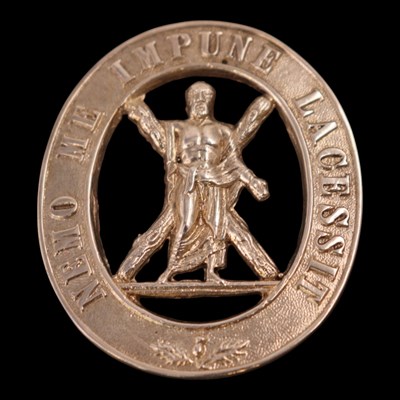 Lot 110 - A 1st Aberdeen Rifle Volunteers glengarry...