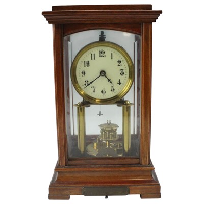 Lot 1361 - An early 20th Century Gustav Becker four-glass...