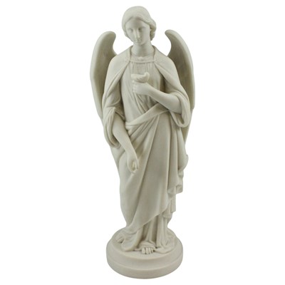 Lot 916 - A W H Goss Parian ware figure of a cloaked...