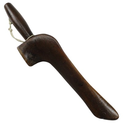 Lot 793 - A 19th Century treen "goosewing" Dent Dale...