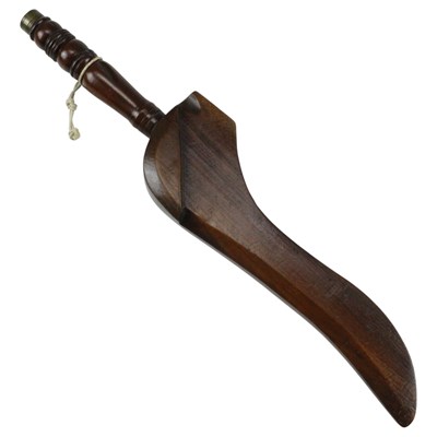 Lot 794 - A 19th Century treen "Goosewing" Dent Dale...
