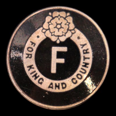 Lot 63 - A 1920s British Fascists membership lapel...