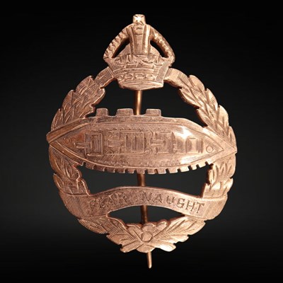 Lot 1303 - An early-to-mid 20th Century Royal Tank Corps...