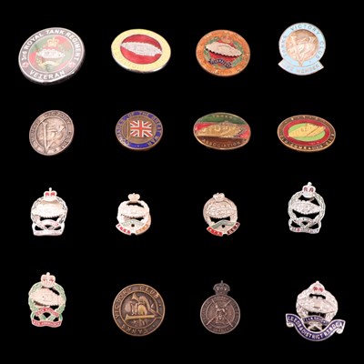 Lot 64 - A group of Royal Tank Regiment veterans...