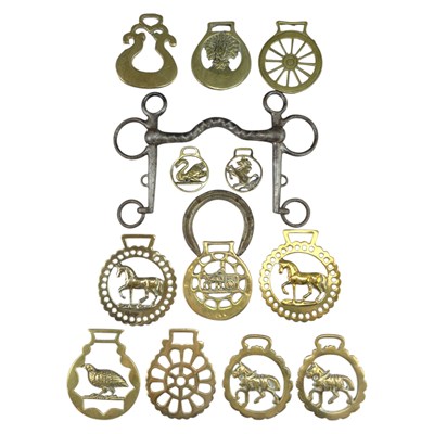 Lot 852 - A quantity of Victorian horse...