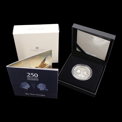 Lot 425 - A Royal Mint 2025 "The Two Georges" 1 oz...