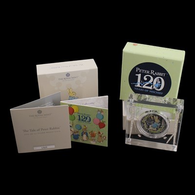 Lot 427 - A Royal Mint 2022 "The Tale of Peter Rabbit"...