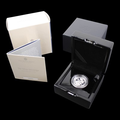 Lot 428 - A Royal Mint 2026 "Silver Sovereign" proof...