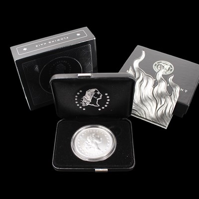 Lot 436 - A US Mint 2024 "230th Anniversary Flowing Hair"...
