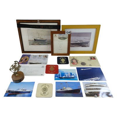 Lot 639 - A collection of items pertaining to the Royal...