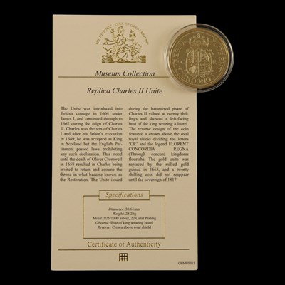 Lot 463 - A "Historic Coins of Great Britain Museum...