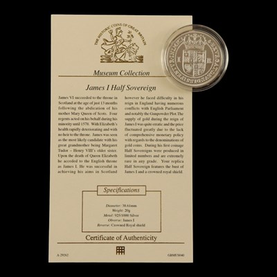Lot 465 - A "Historic Coins of Great Britain Museum...