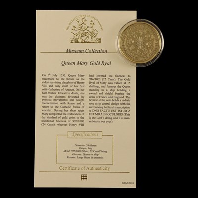 Lot 471 - A "Historic Coins of Great Britain Museum...