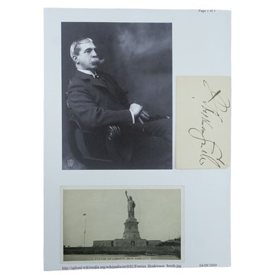 Lot 388 - An autograph signature of Francis Hopkinson...
