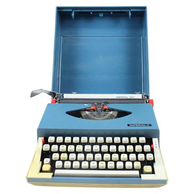 Lot 488 - A 1970s Imperial 220 portable typewriter