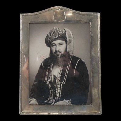 Lot 1111 - [Autograph]A signed studio portrait photograph...